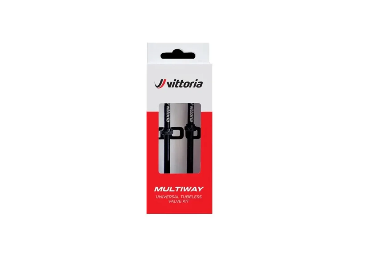 Vittoria Tubeless Ventil - Sort 80 mm (2stk) - Billede 2