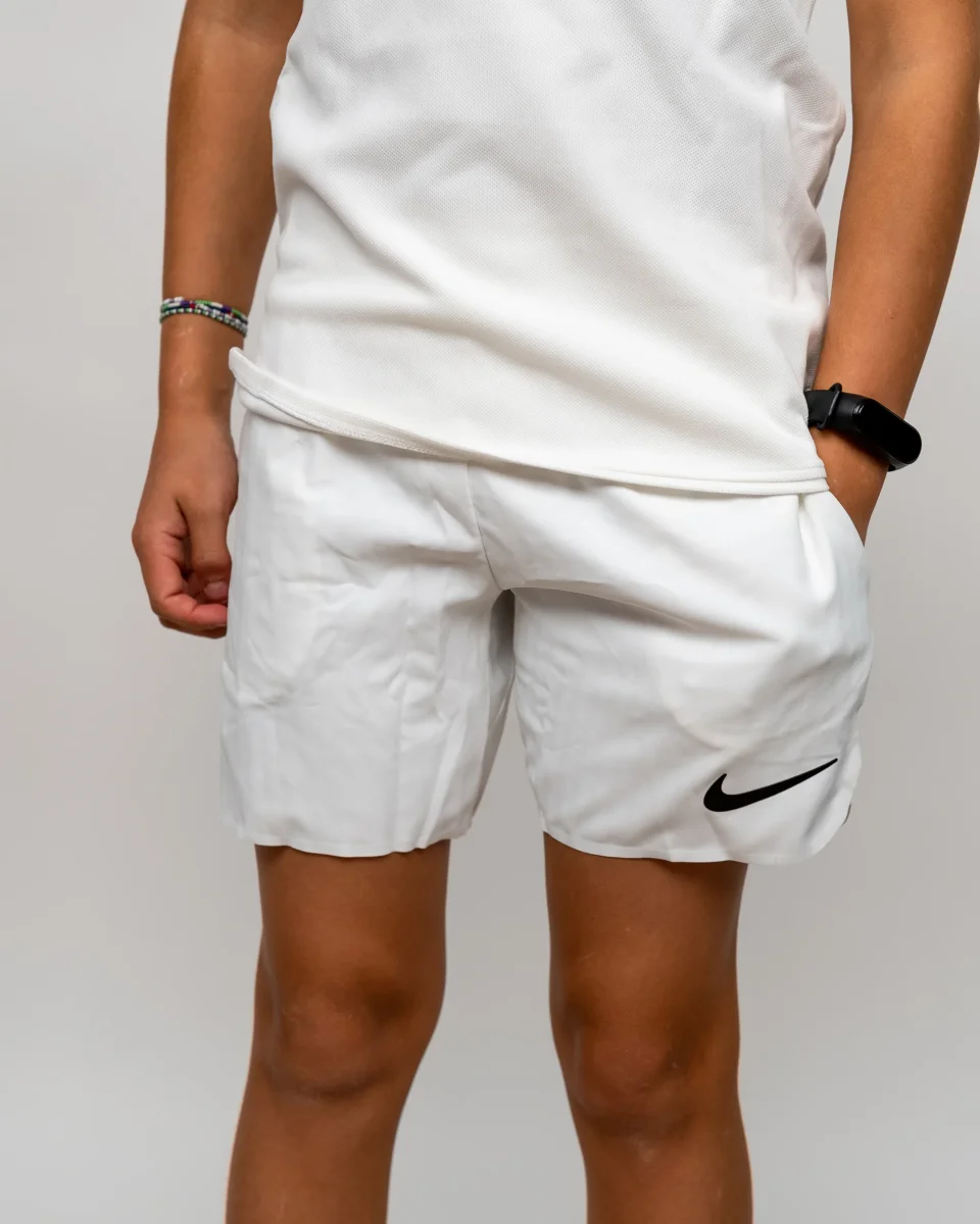 Nike Drenge Court Ace Shorts Hvid - Billede 2