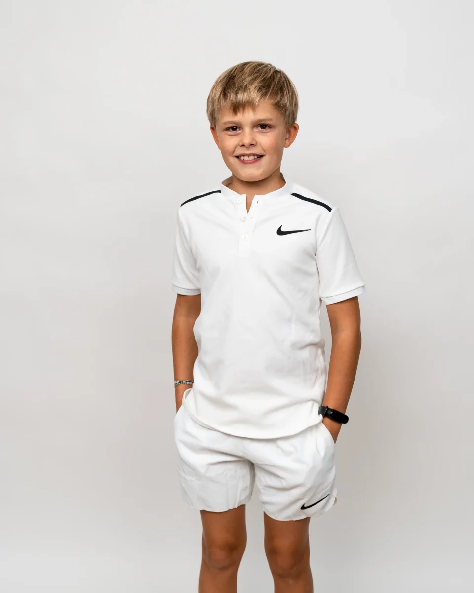 Nike Drenge Court Ace Shorts Hvid - Billede 4