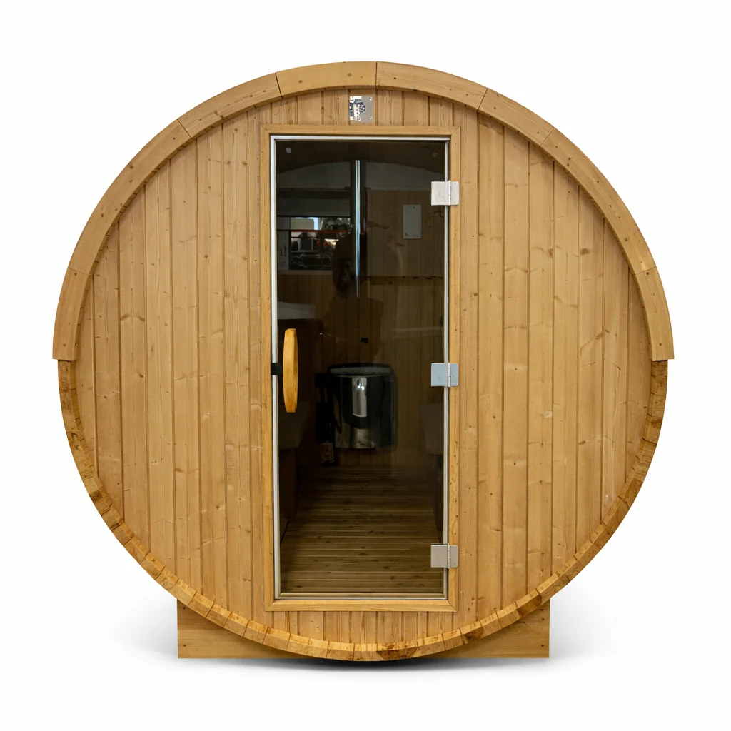 Saunatønde i Thermowood inkl. 9kW ovn (4-6 personer) - Billede 3
